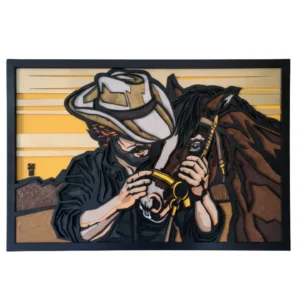 Cowboy & Cavalo • 60x40