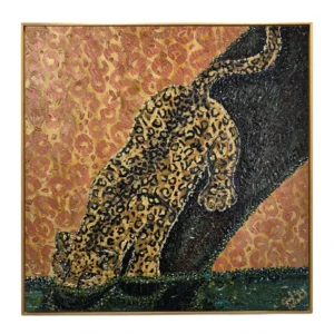 Onça e Água • 100x90