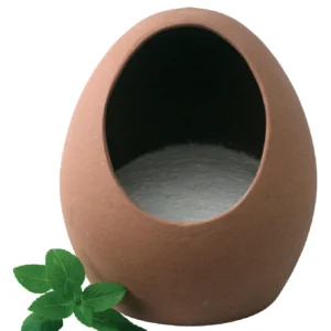 SALEIRO OVO TERRACOTA • TABACO • 16x18