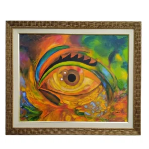 Olhar de um Réptil • 50x60 • Fafá Oliver