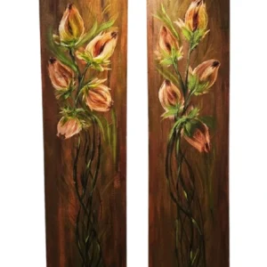 Díptico Suave e Delicada • 70x20• Danielle Sandi