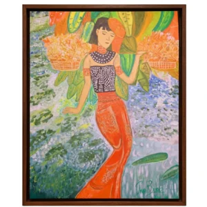 Ayasaki - Flor Colorida • 100x80 • Cristina Buaiz