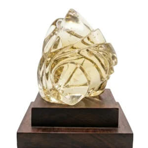 Escultura Quartzo Citrino • 9x8x7 • Ronaldo Barbosa